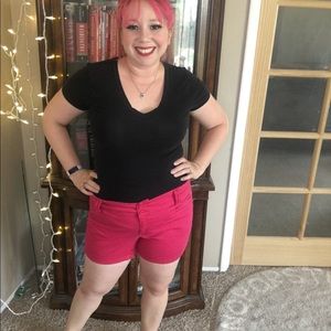 Hot pink shorts torrid 1x